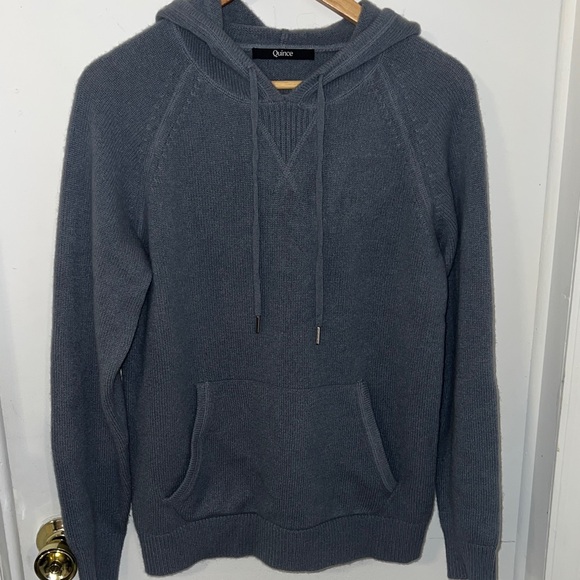 Quince 100% cashmere hoodie sz small - Picture 1 of 4